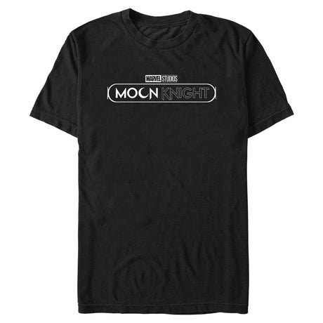 Men's Marvel Moon Knight White Logo T-Shirt