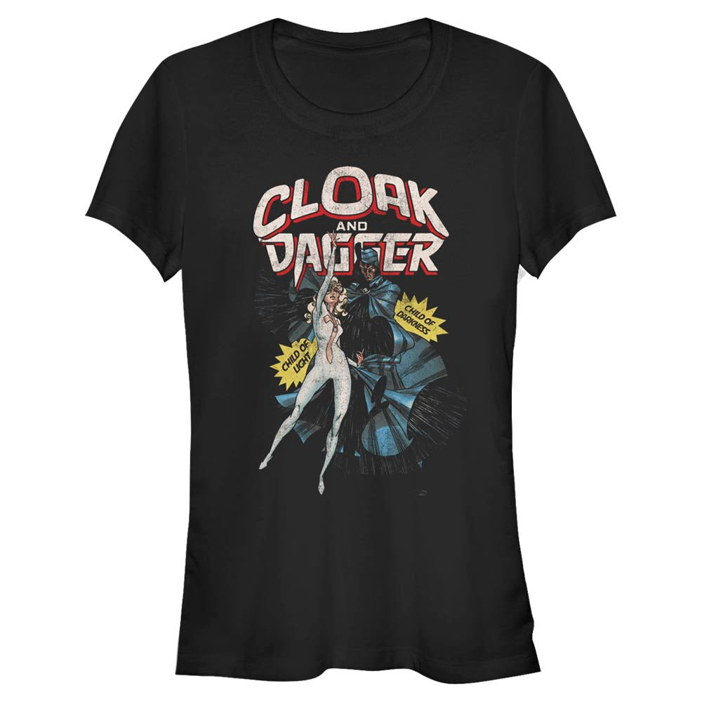 Junior's Marvel Child Of Darkness And Light T-Shirt