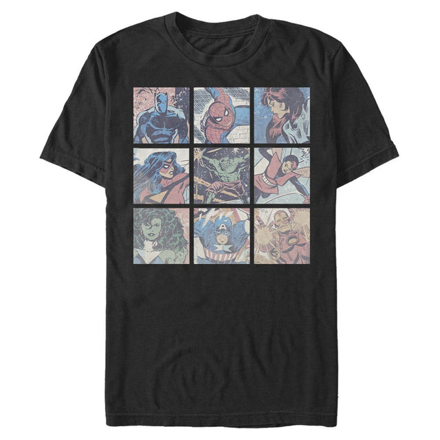 Men's Marvel Pastel Heroes T-Shirt