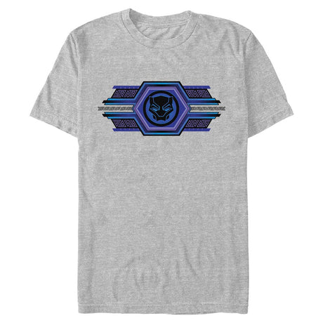 Men's Marvel Black Panther Wakanda Forever Sigil Hexes T-Shirt