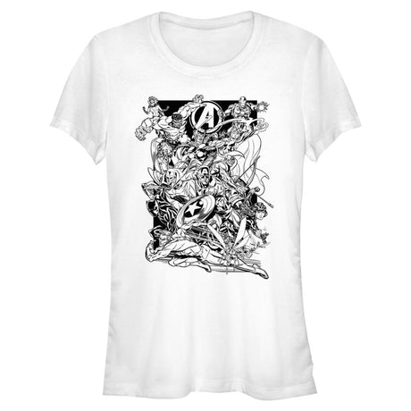 Junior's Marvel Avengers Classic No Filler T-Shirt