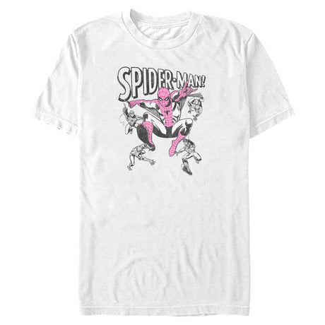 Men's Marvel Comics Spidey Poses T-Shirt